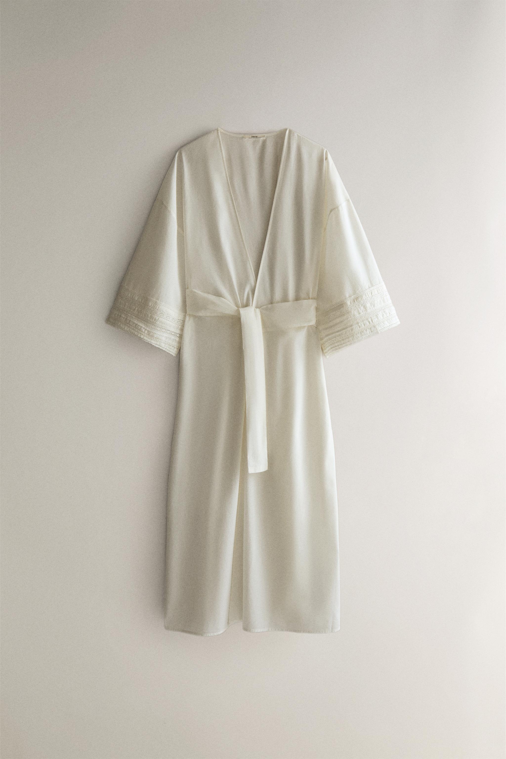 ROBE DE CHAMBRE DENTELLE